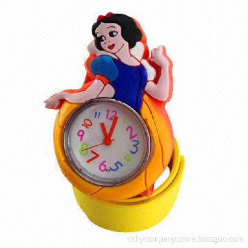 Slap watches with figures